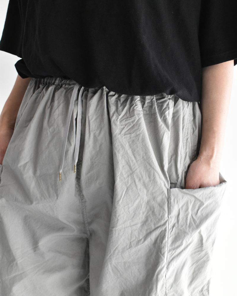 タイプライターコットンパンツ Gray