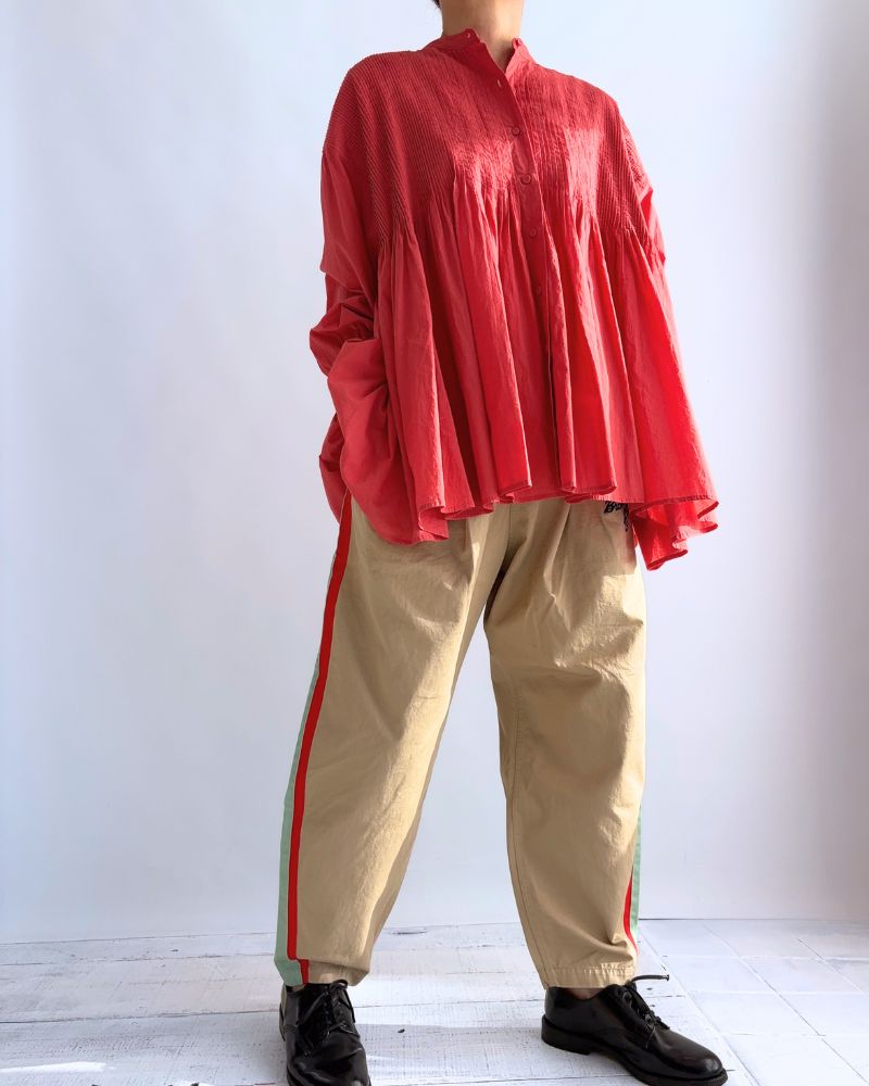 コンパクトチノ PENNIE リメイクベースボールパンツ OffWhite