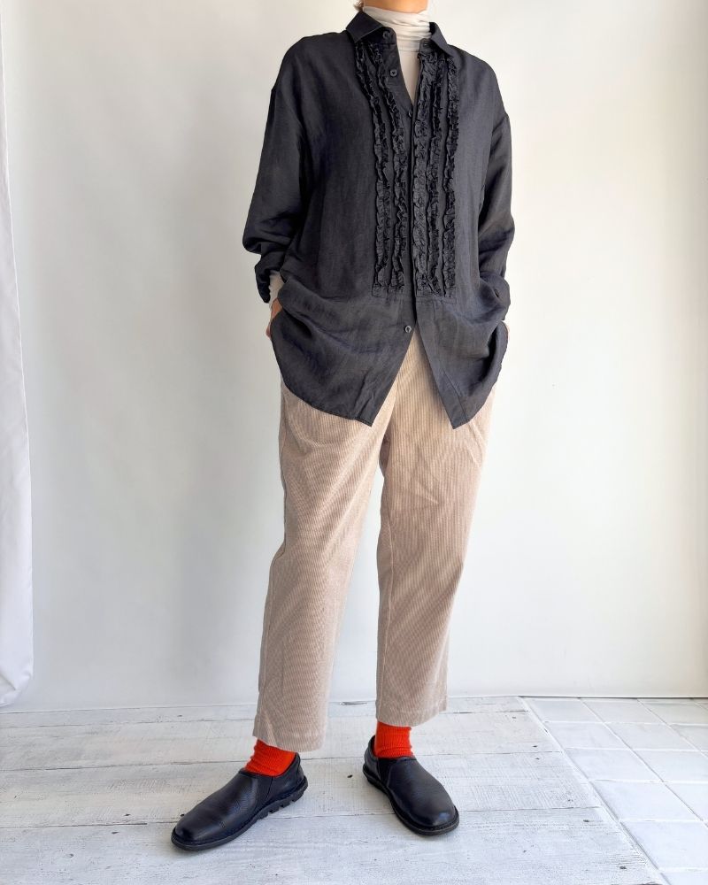 11WALE CORDUROY EASY TAPERED PANTS Beige