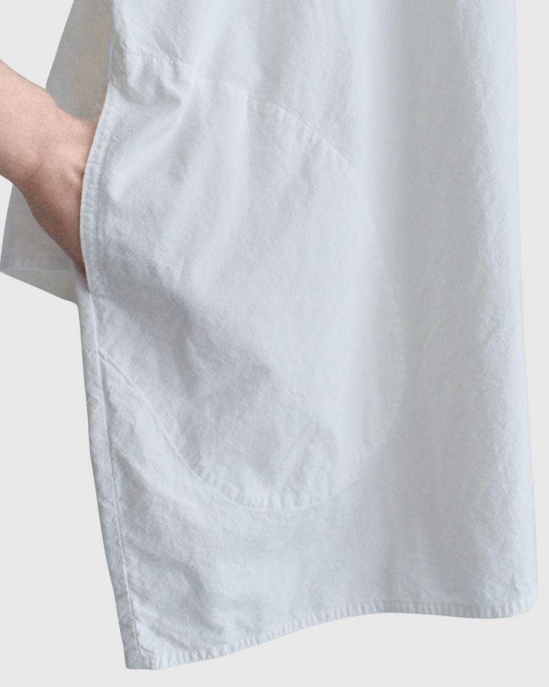 プレーンチュニック White