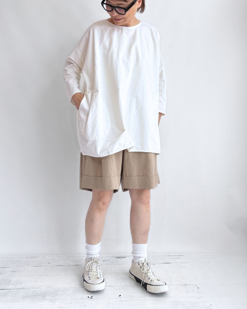 プレーンチュニック White