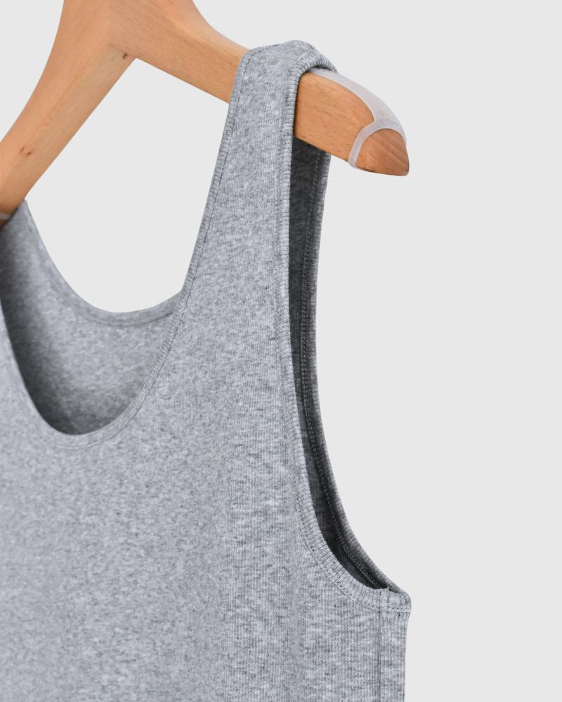 デジタルリブ タンクトップ