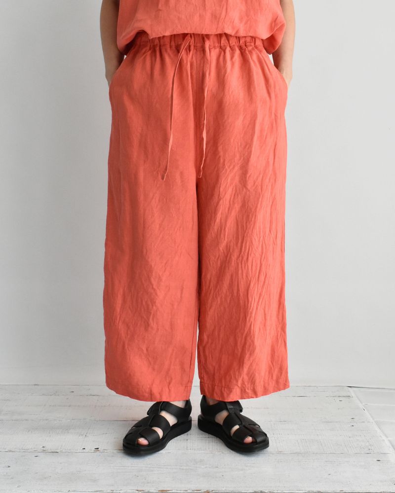 フレンチリネンパンツ Orange