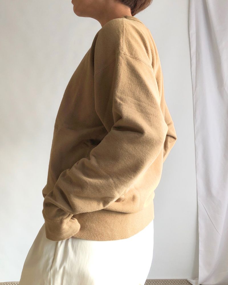 SWEAT SHIRT BrownCamel