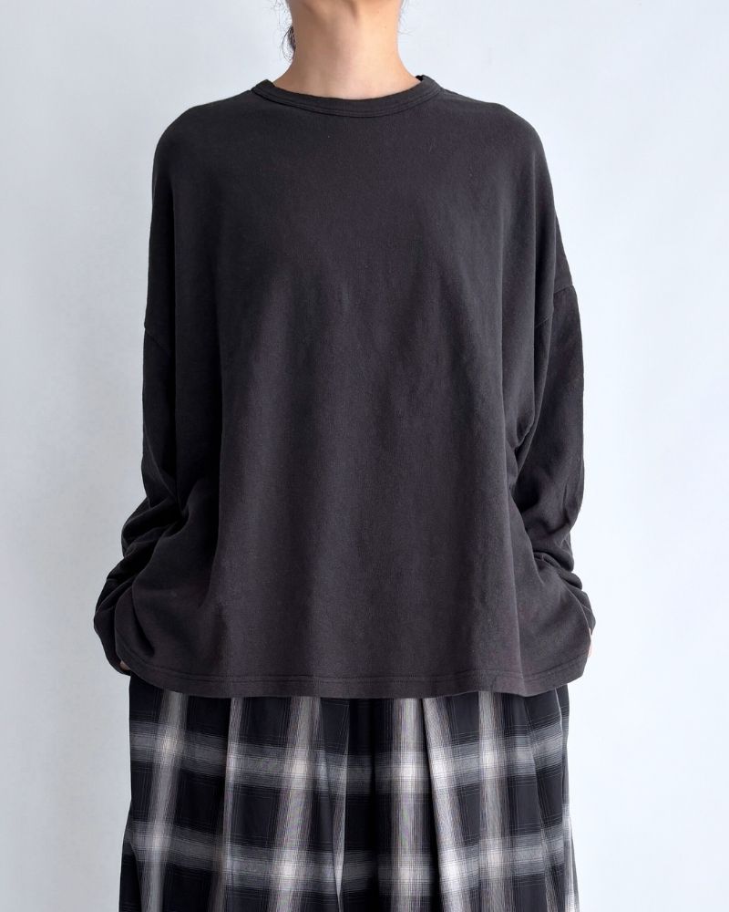 ジャージー ルーズプルオーバー