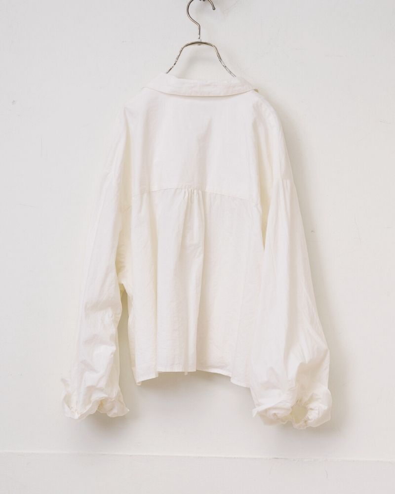 【予約】MS/F G1182 ラペルブラウス（5月末 - 6月初旬）