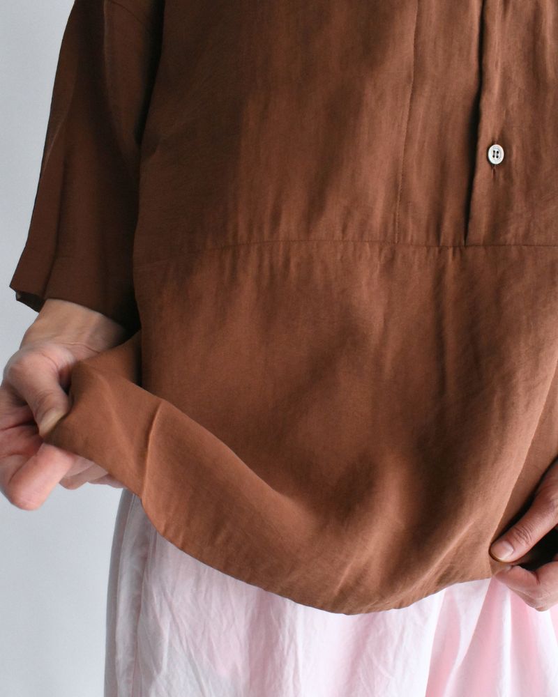 オーバーシャツ Brown