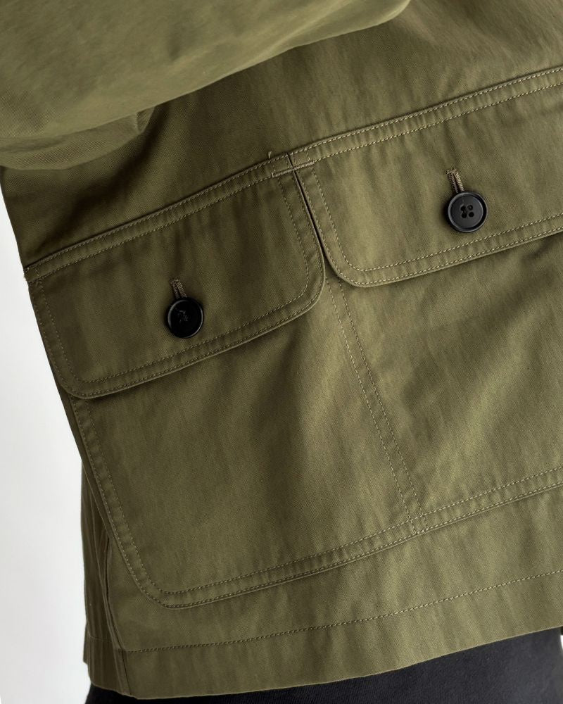 ROCKY-GABA カラーレスジャケット Khaki