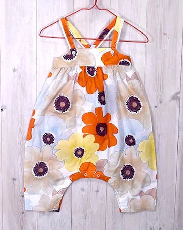 【sale】フロールロンパース Red　70cm