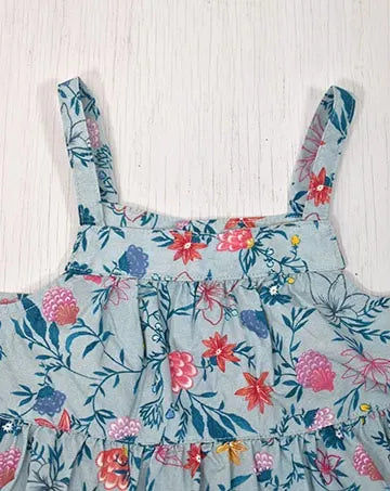 【sale】フローチェキャミセット  sage 80,90cm