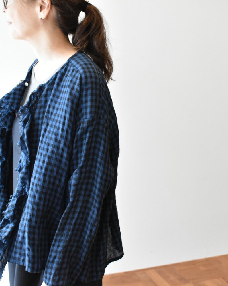 【予約】S/S LA369 QUIET FRILL BLOUSE（3月中旬 - 3月末）