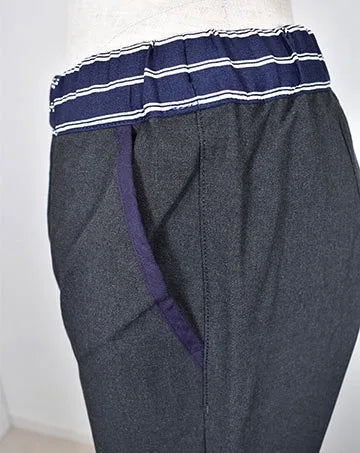 【sale】2WAY STRETCH BANANA PANTS MgGray　1