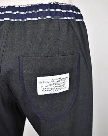 【sale】2WAY STRETCH BANANA PANTS MgGray　1