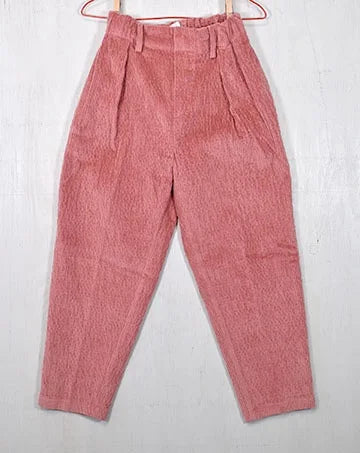 【sale】WEAVY CORDUROY STRETCH PANTS Pink　140cm