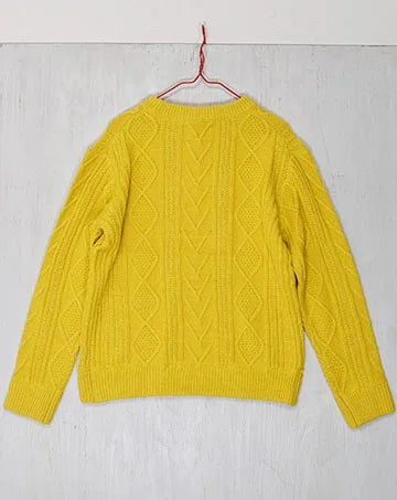 【sale】CABLE KNIT PO Lemon　130cm