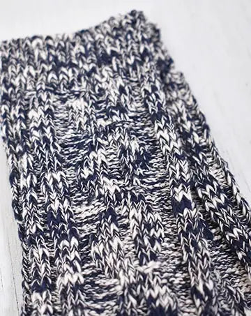 Cotton Slab Socks　MOCHA