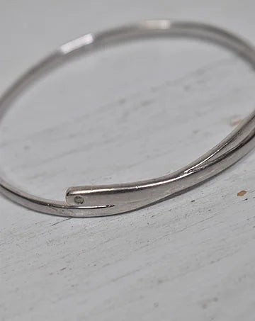 #1156 VINTAGE SILVER BANGLE