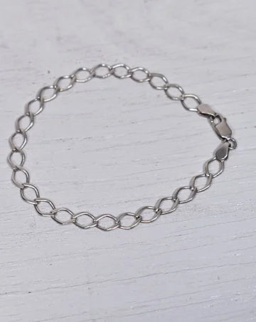 #1584 VINTAGE SILVER BRACELET UK