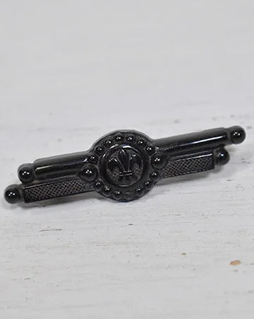 #955 ANTIQUE JET BROOCH