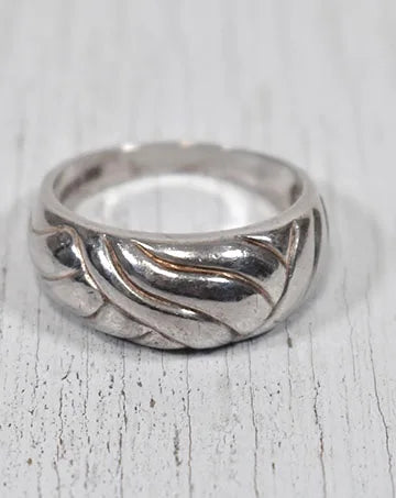 #848 VINTAGE SILVER RING UK