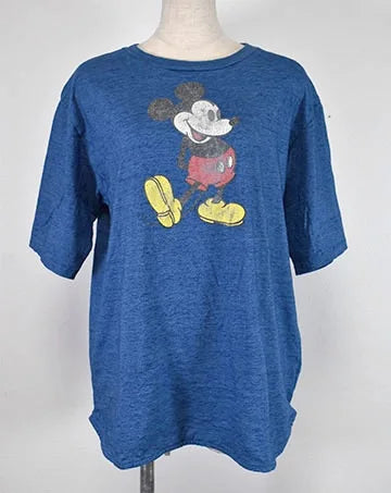 ビンテージトンプキンテンジク MICKEY TEE Blue  01