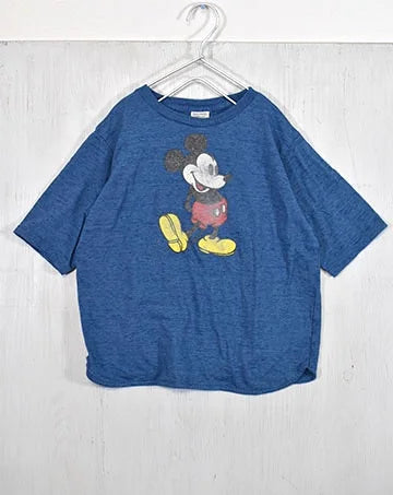 ビンテージトンプキンテンジク MICKEY TEE Blue  140cm