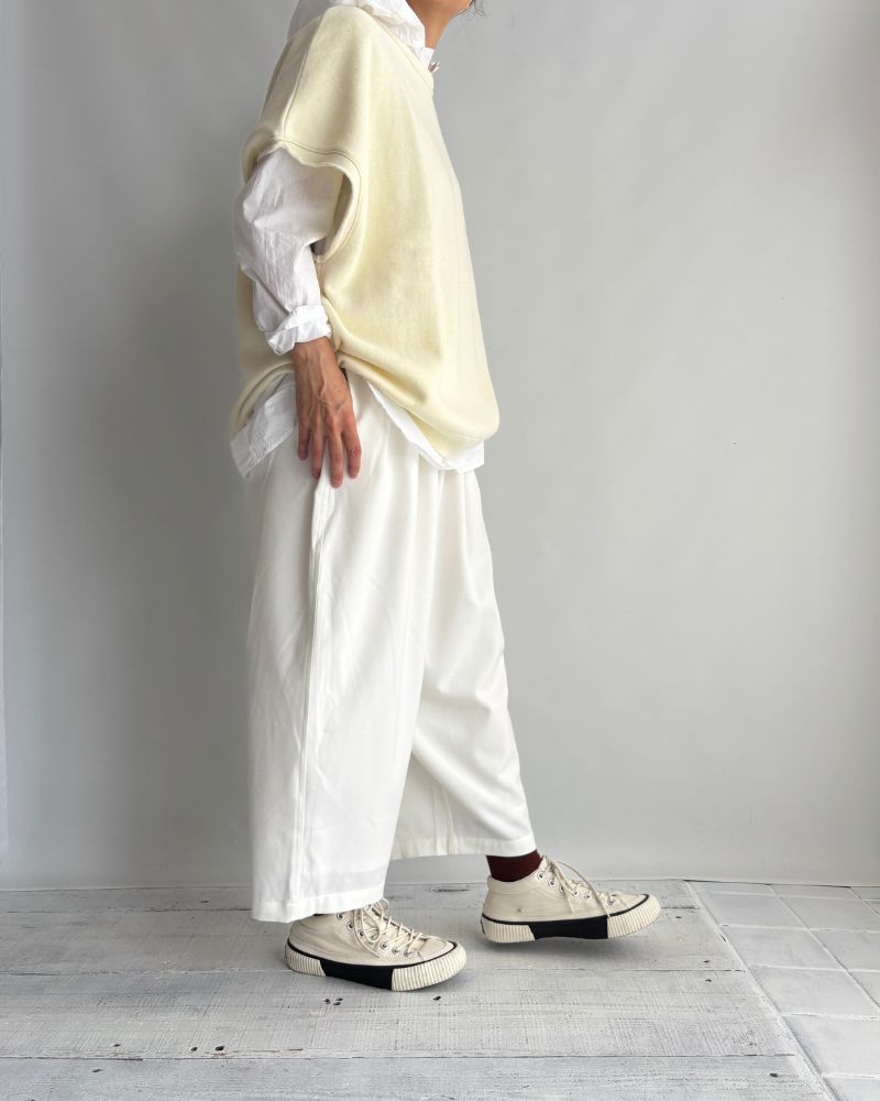 ルーズシルエットイージーパンツ 'PESH TR' OffWhite