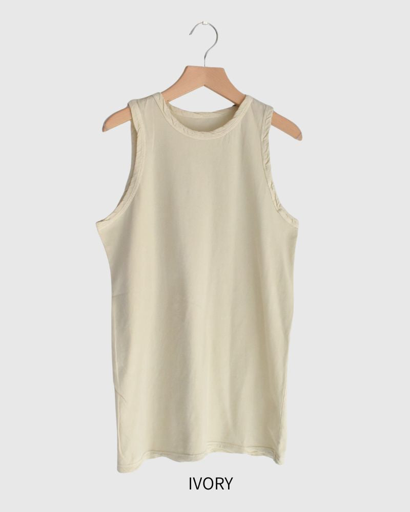 強撚天竺タンクトップ