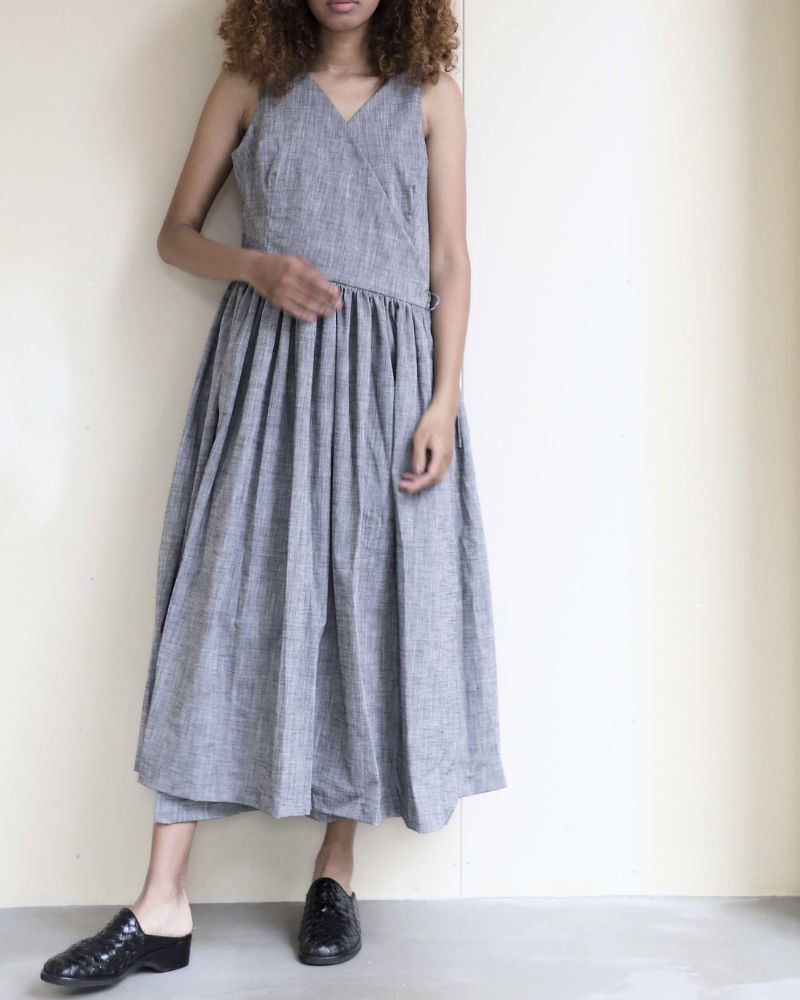 【予約】S/S 8A001 カシュクールワンピース（4月）