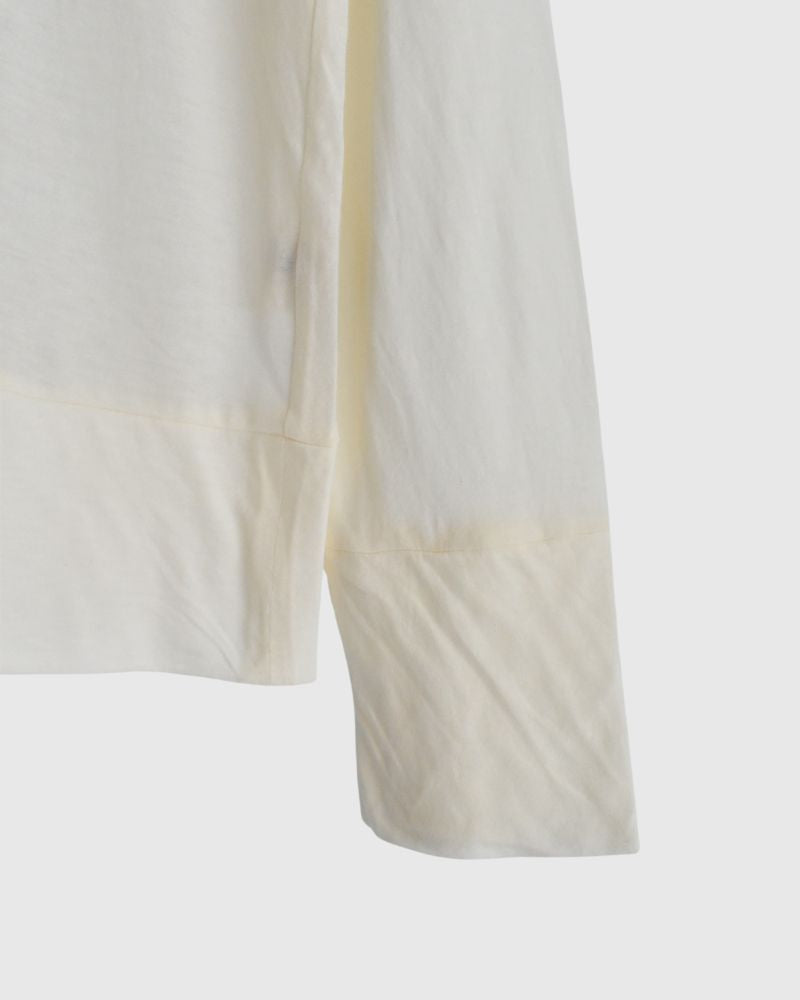 フェザーコットン天竺 タートルネックインナー