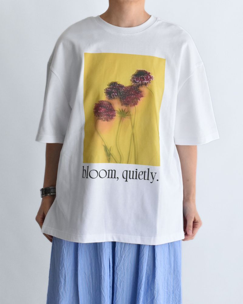2Way プリントTシャツ OffWhite