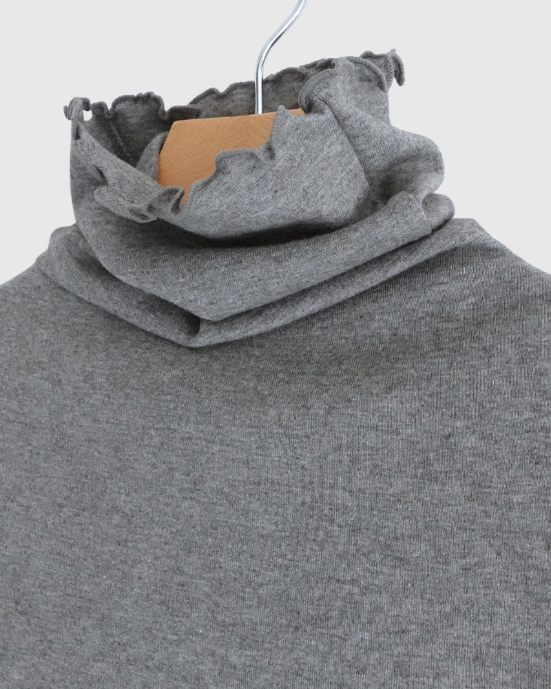 ヤク タートルネックプルオーバー Gray