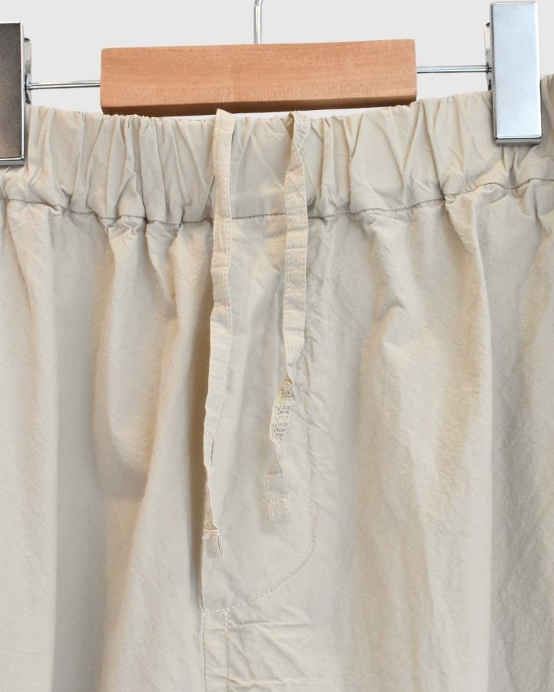 シュリンクワイドパンツ Beige