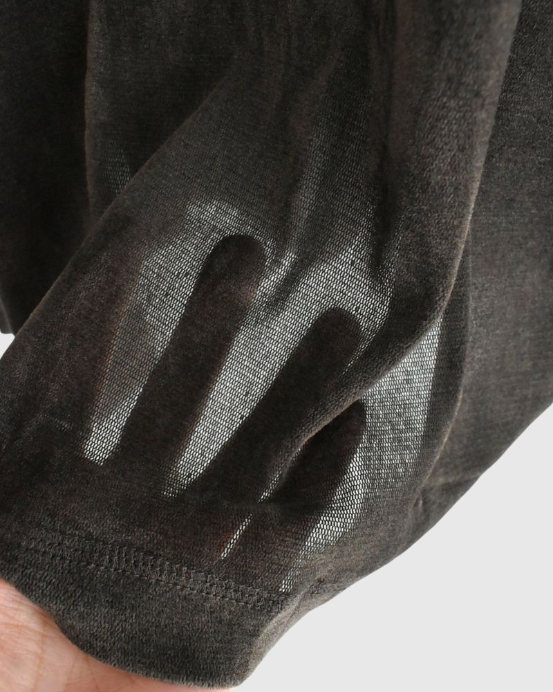 TULLE FLOCKY カーディガン DarkBrown