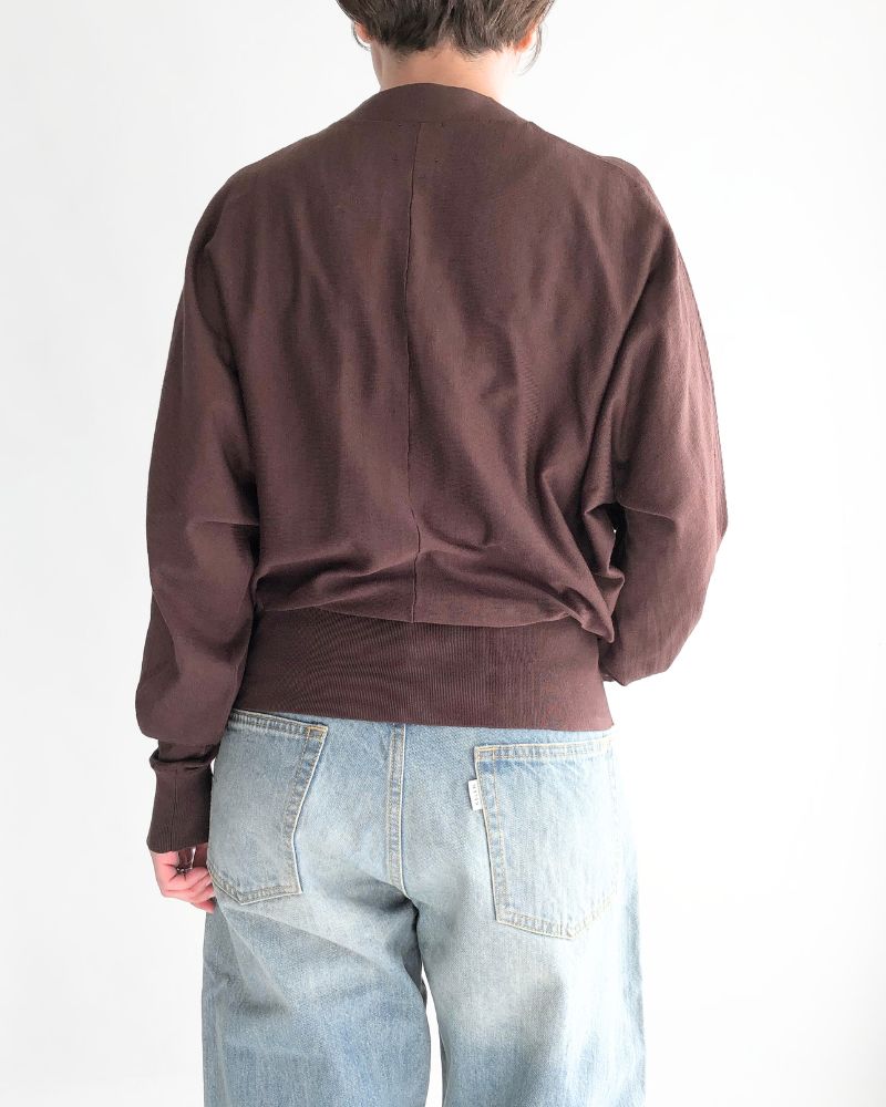 ボレロカーディガン DarkBrown