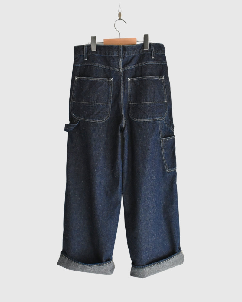 ライトオンスデニム ペインタ―ドロシーパンツ Navy