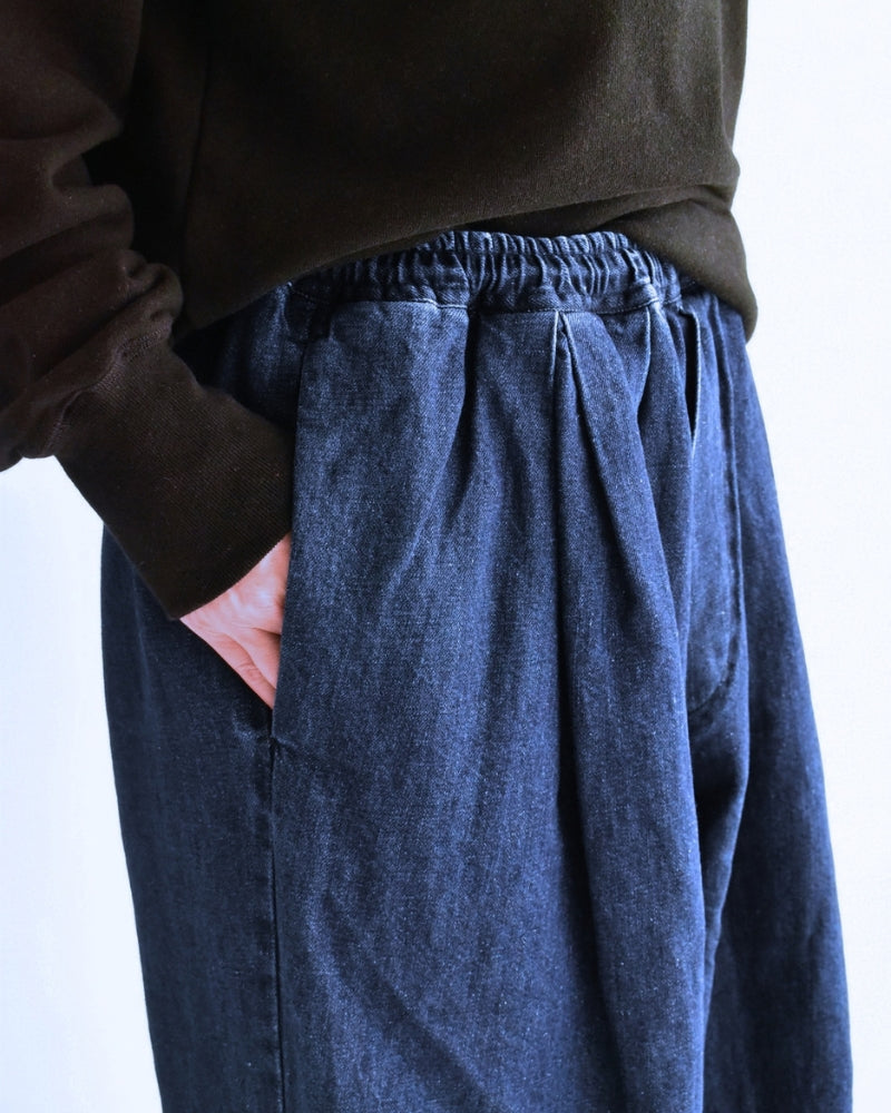 デニムタックパンツ StoneWash