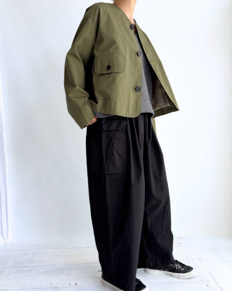 ユニセックスカーゴパンツ Black