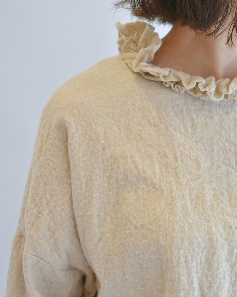 ウールボックスプルオーバー Beige