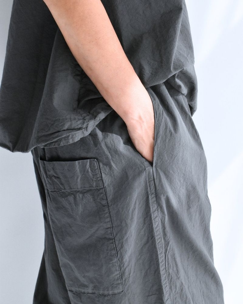シュリンクワイドパンツ Gray