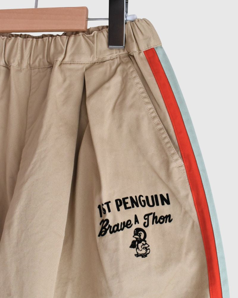 コンパクトチノ PENNIE リメイクベースボールパンツ OffWhite