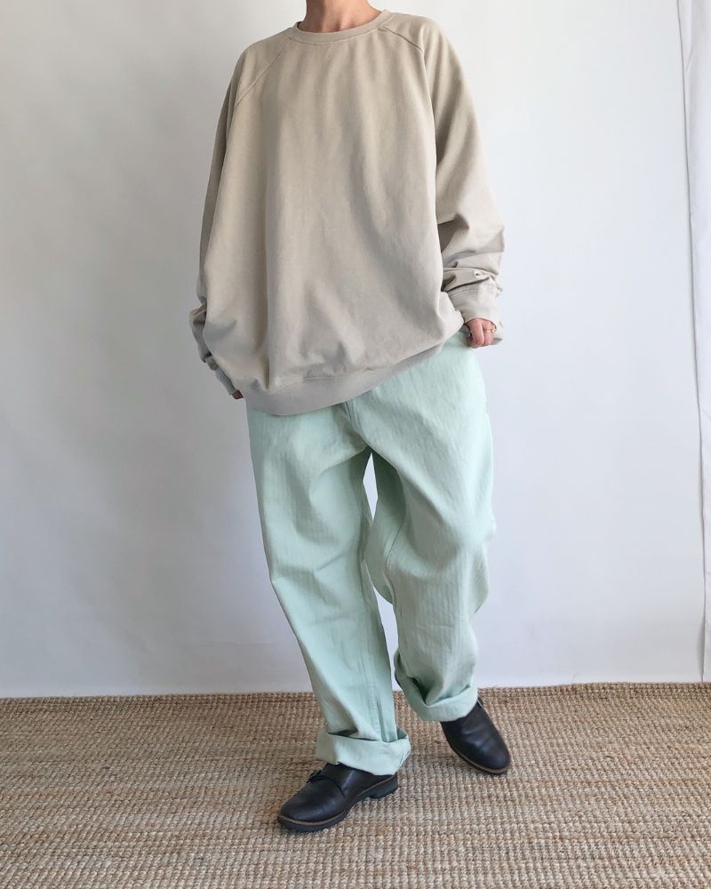 裏毛スウェット Beige