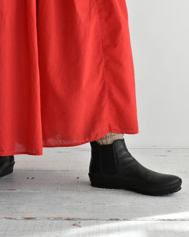 RAJASTHAN GATHERED SKIRT Red