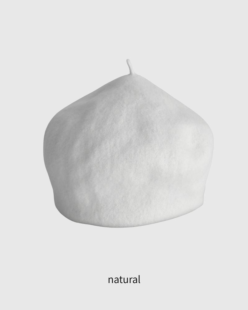 Woollen roll up Beret