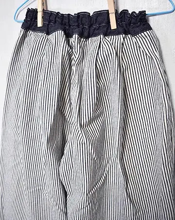 【sale】9分丈タックアラビアパンツ Stripe　120cm