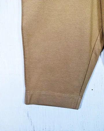 【sale】SOFT JERSEY SALOPETTE Beige　130cm