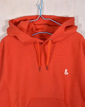 【sale】ORGANIC HOODIE Orange　140cm