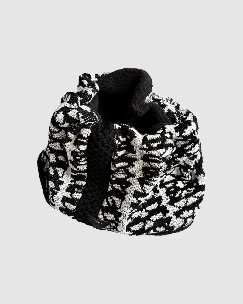 【予約】A/W TG060 めがねニットのスヌード（9月）