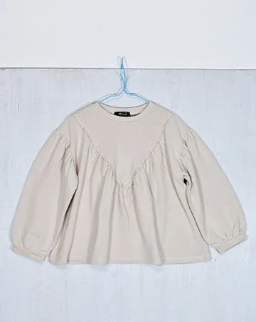 【sale】フレーズトップ Beige　120cm