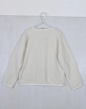 【sale】Fleece Jacket OffWhite　130cm,140cm